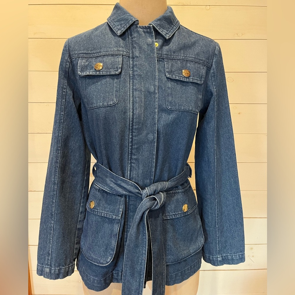 Draper James Denim Field Jacket